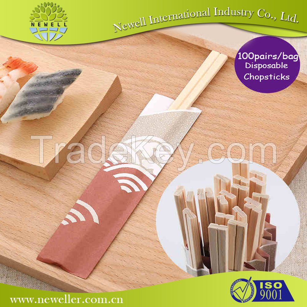 Hot sell Chinese tableware bamboo and wood chopsticks