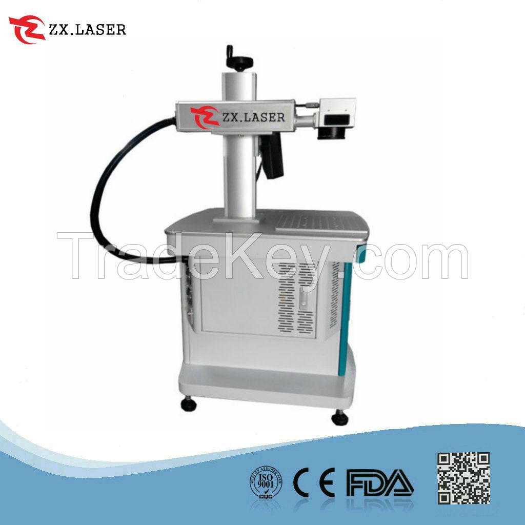 20W fiber laser marking machine for metal  marking