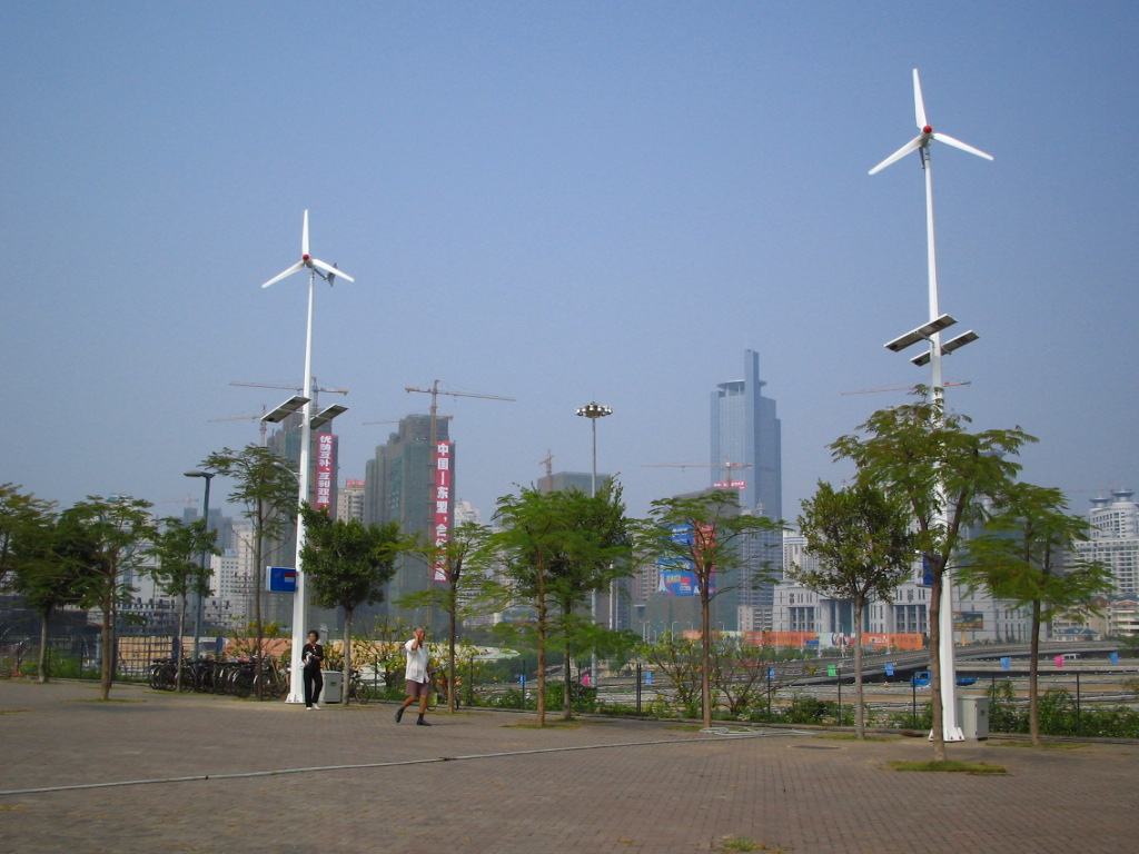 wind and solar energy hybrid generator