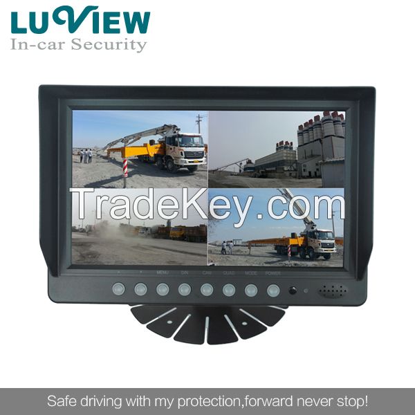 9-inch LCD monitor CCTV Tester Monitor for truck
