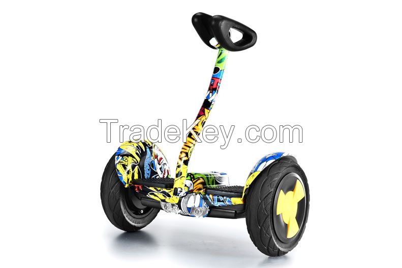 Electric Self-Balancing Unicycle with 2 Wheelers