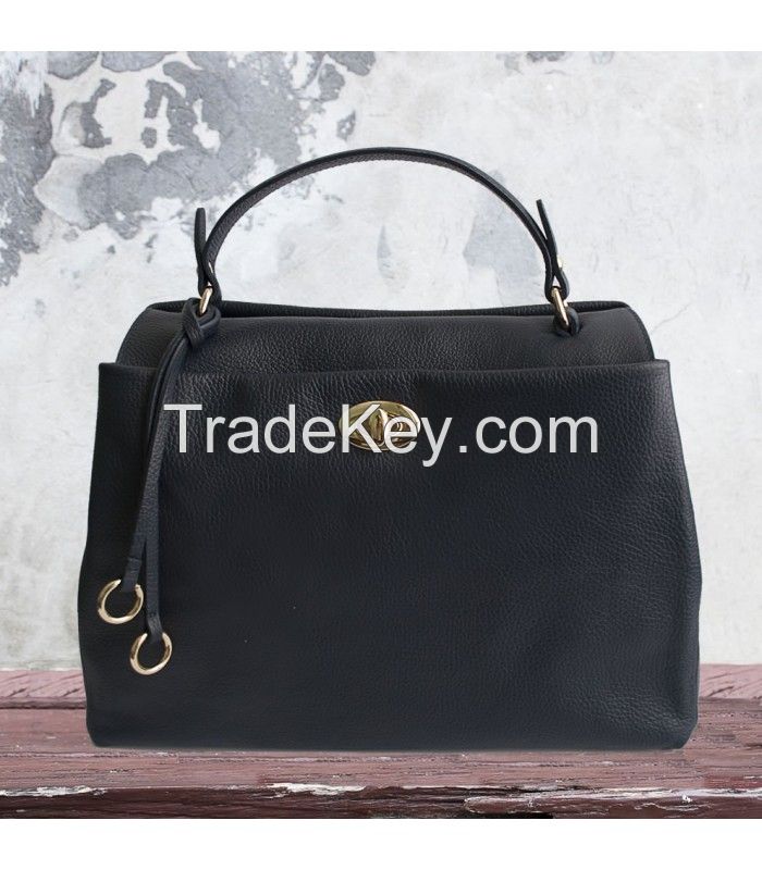 Soft Leather Handbag - Naked Italian Leather Bags