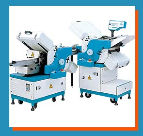 leaflet folding machine