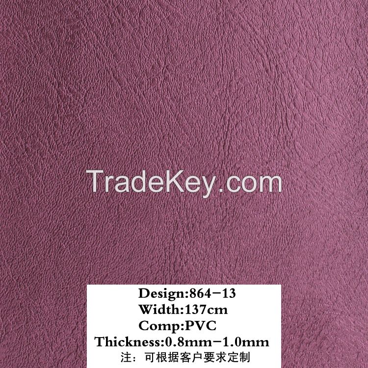 PVC leather for sofa Huahong PVC Synthetic Artificial Leather