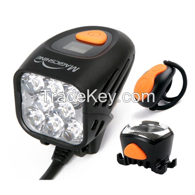 Magicshine Remote Control Led Bicycle Light Kit For Front Rear Light