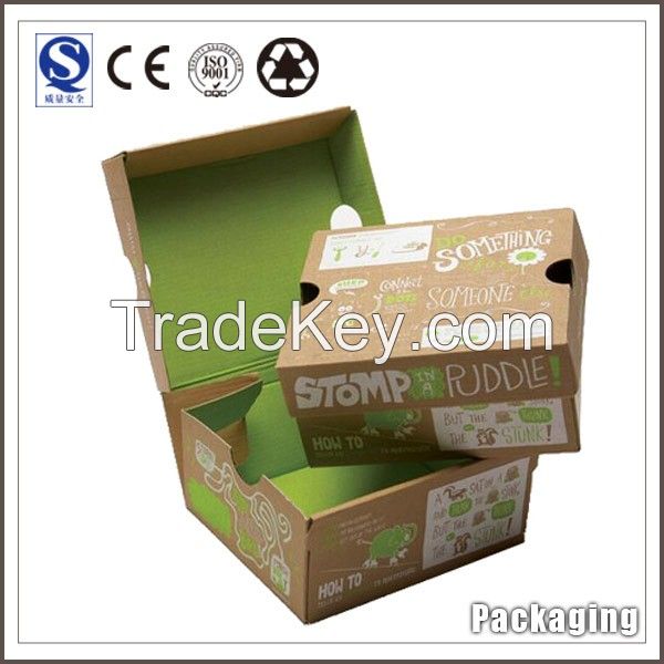 Customized recycled corrugated printed packaging boxes