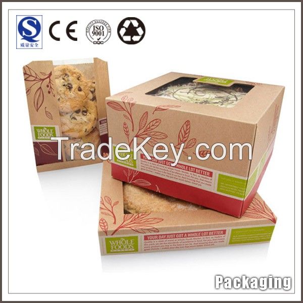 Customized printed food packaging cardboard boxes