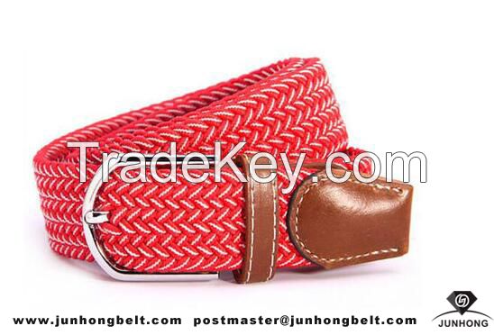 Original Factory Jeans Braided Fashion Woven Elastic Belt