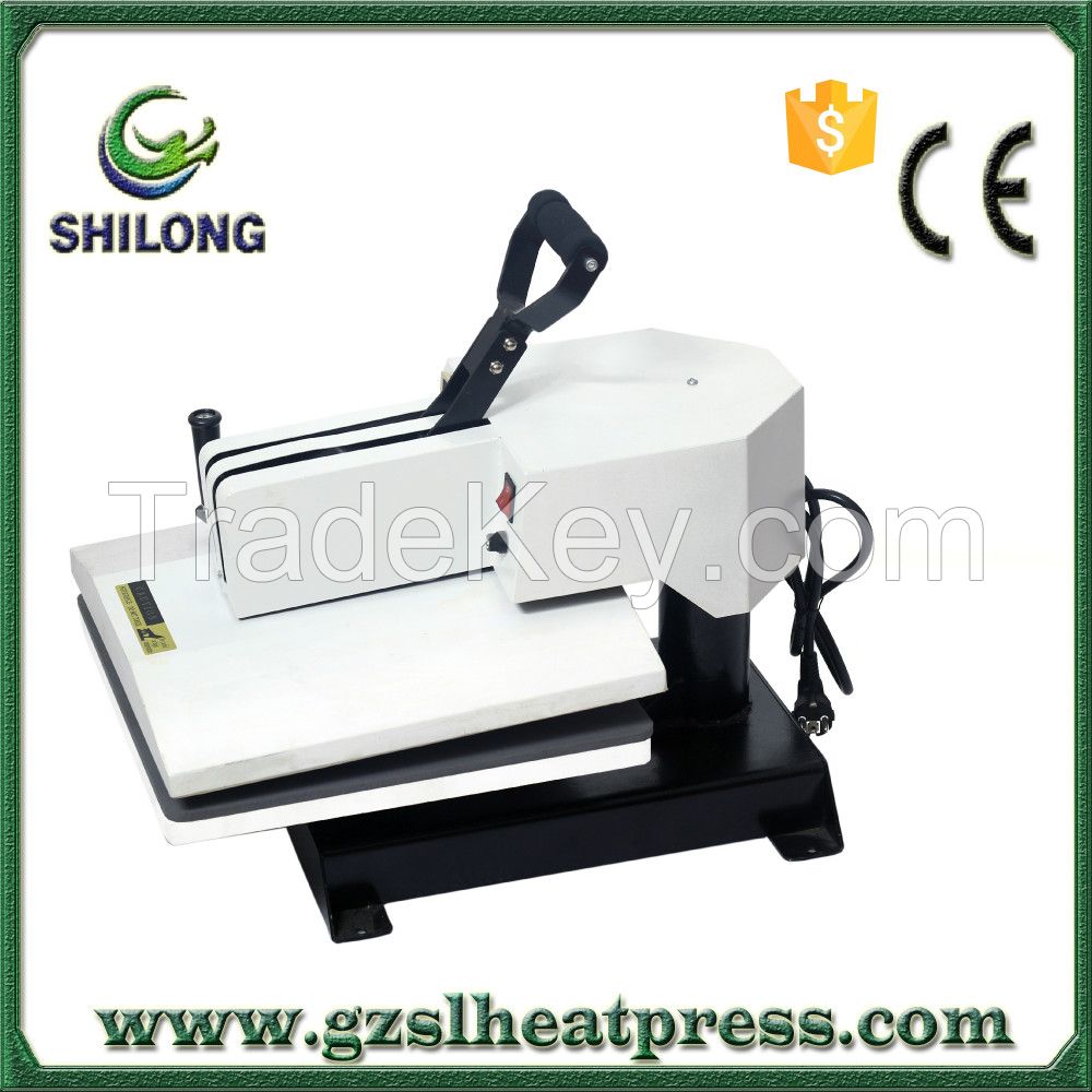 Head Shaking Type Heat Press Machines with High pressure transfer print picture