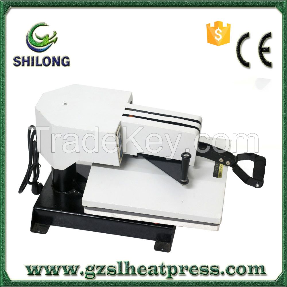 Head Shaking Type Heat Press Machines with High pressure transfer print picture