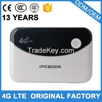 mini portable 4g LTE wifi router with SIM card slot