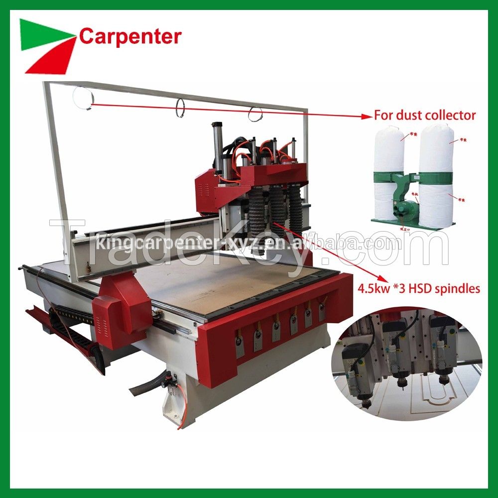 3d carving cnc router KC1325A-3S cnc router price of cnc router for wood