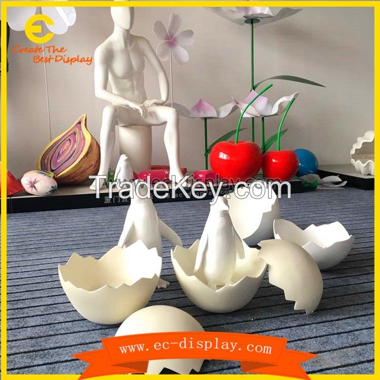 window display props visual merchandising china supplier Fiberglass