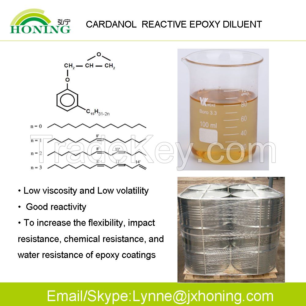 High Purity Colorless Cardanol for Phenalkamines Epoxy Curing Agents