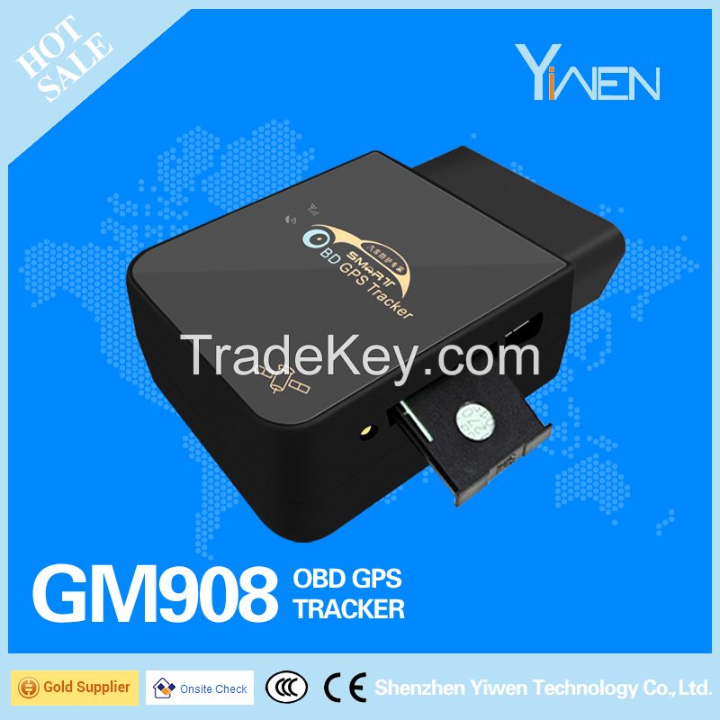 OBD Vehicle GPS Tracker, Geofence, Free Tracking Platform & APP