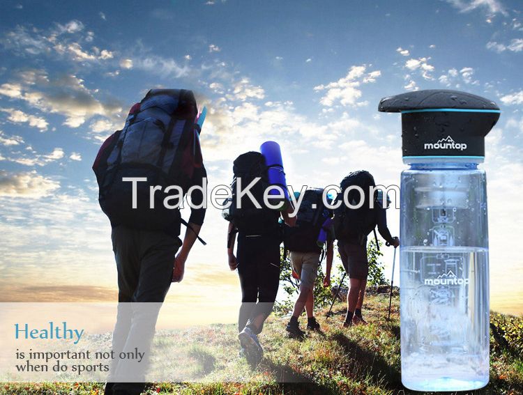 multi-functional direct-drinking outdoor sport water bottle