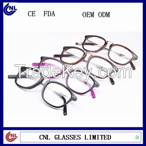 New model acetate eyeglasses frames optical glass