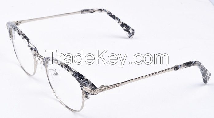 Fashion Plastic Reading Glasses Unisex Stock Eyeglass Optical Frames