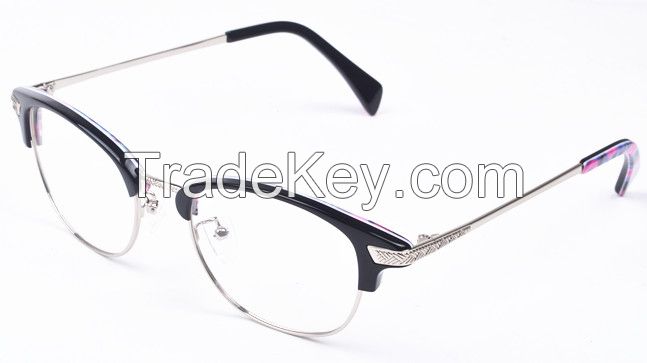 Fashion Plastic Reading Glasses Unisex Stock Eyeglass Optical Frames