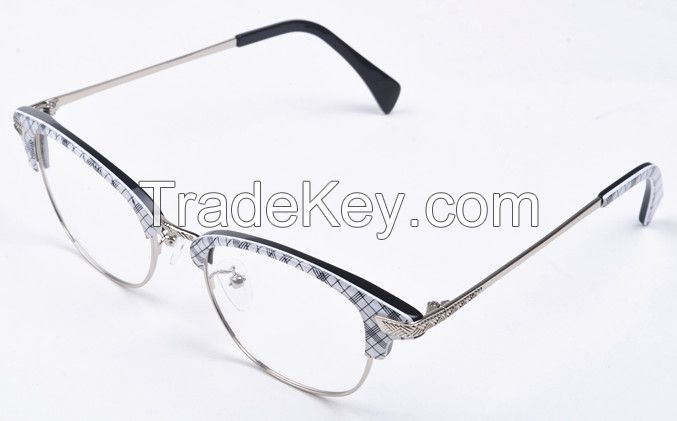 Fashion Plastic Reading Glasses Unisex Stock Eyeglass Optical Frames