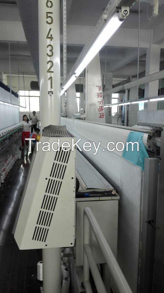 Used Lasser MD55 schiffli embroidery machine