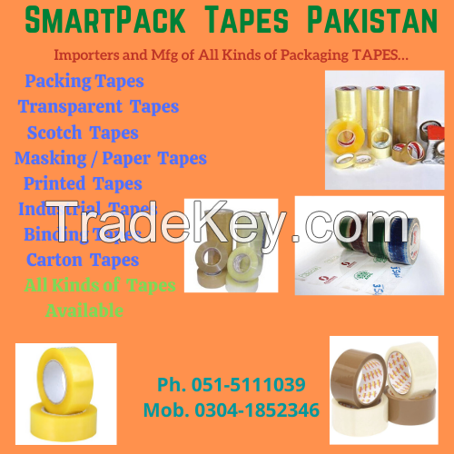 Cartons Packing Tapes - Transparent Tapes - Printed Tapes