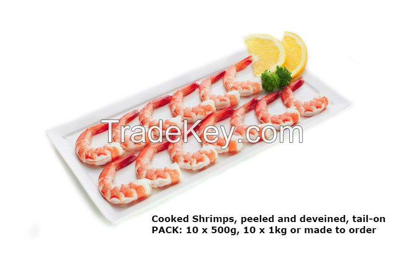 Frozen Cooked Shrimps