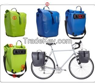 Adventure  Pannier bag, Waterproof bike bag, Camping bag, handlebar bag,