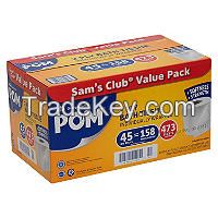 POM Bath Tissue, 2 Ply/473 Sheets (45 Rolls)