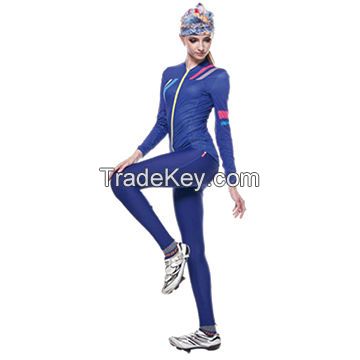 Woman's Long Sleeve Cycling Suits, Bike Jersey