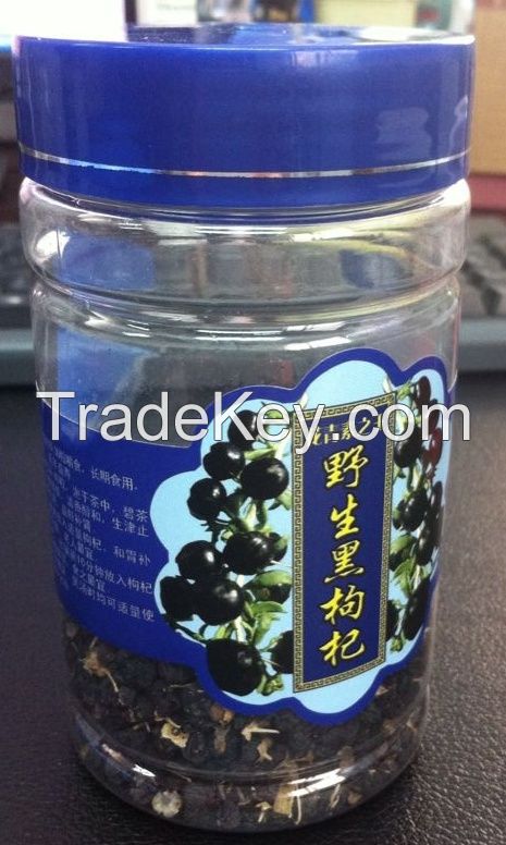 Natural wild black  goji berry from China