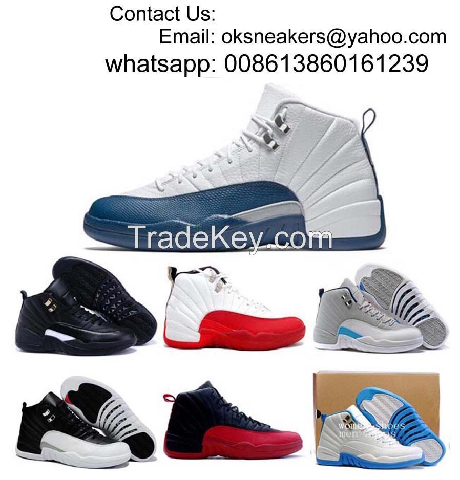 Free shipping Retro 12 men basketball shoes High quality women basketball boots retro 12s basketball sneakers