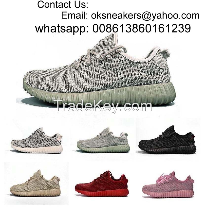 Free Shipping Yeezy shoes Kanye West milan running shoes yeezy 350 boost sneakers