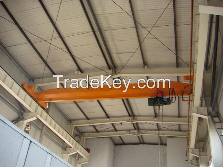 Wareahouse using for single girder electric overhead traveling crane 10ton