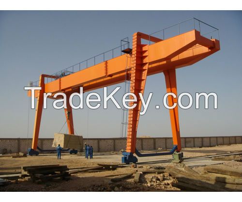 5T-100T Rail Mounted MG  Model Double Girder Gantry Crane Manufacture