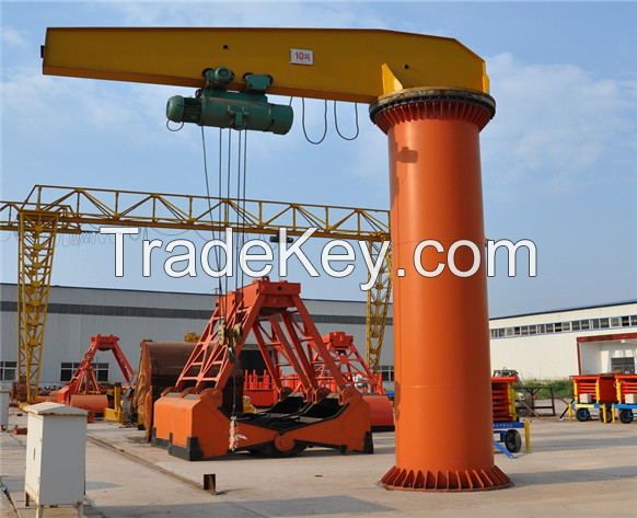 0.5-20 ton Fixed on ground Column Mounted Jib Crane With Hoist Price 