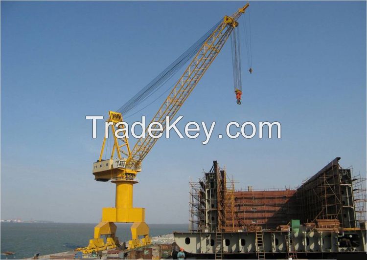 Made In China Shipbuilding Shipyard And Port Used Single Jib Or Four Link Portal Crane Manufacture