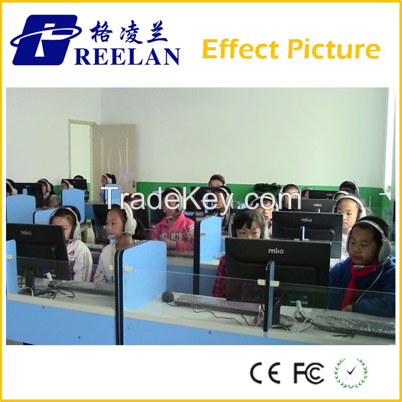 New Digital Language Lab Equipment Software with Voice Recoder Broadcasting Examination Test GV2110B
