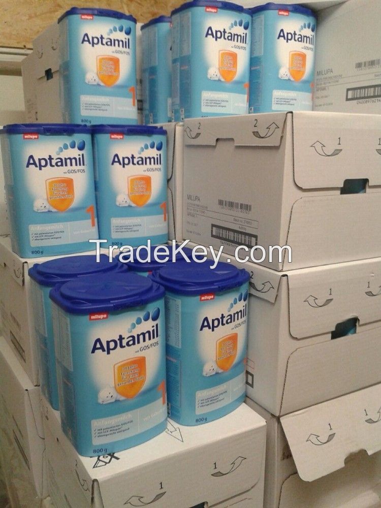 GERMAN ORIGIN APTAMIL MILUPA INFANT BABY POWDER ( Aptamil Pre mit Pronutra Anfangsmilch 800g )