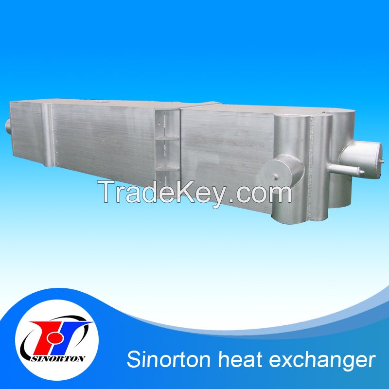 Brazed Aluminium Plate Fin multiflow heat transfer for air separation