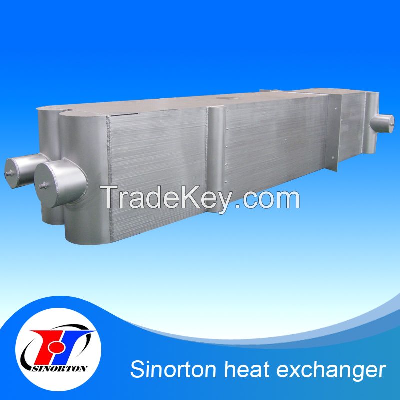 High efficiency air separation brazed compact aluminium plate fin heat exchanger