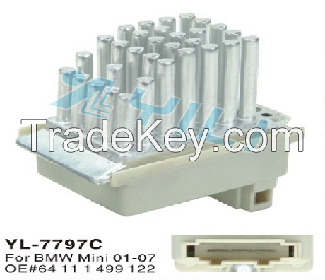 blower motor resistor YL-7797C