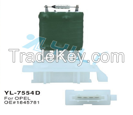 blower motor resistor YL-7554D