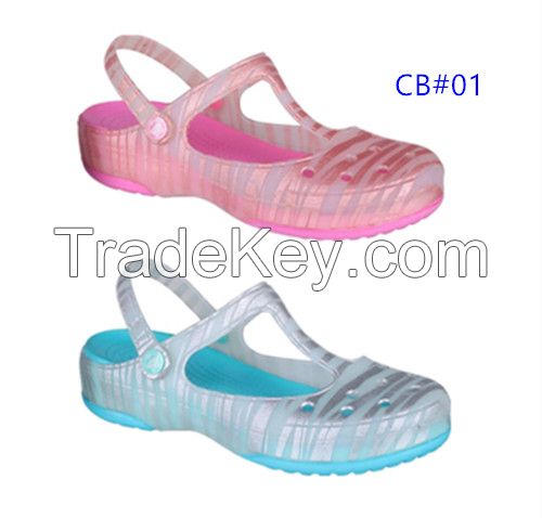 2016 summer cheap Plastic pvc upper new design fashion slipper shoes hot sale beach sandals EVA slippers latest design Childern's ballerinas