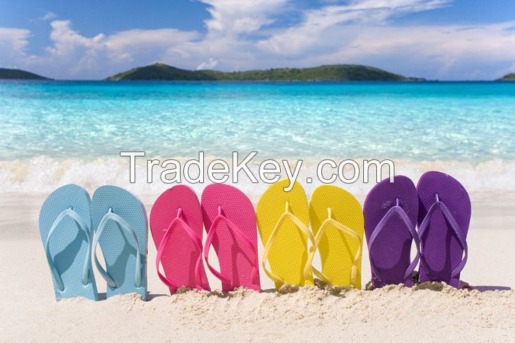 2016 summer cheap Plastic pvc upper new design fashion slipper shoes hot sale beach sandals rubber rainbow flip flops