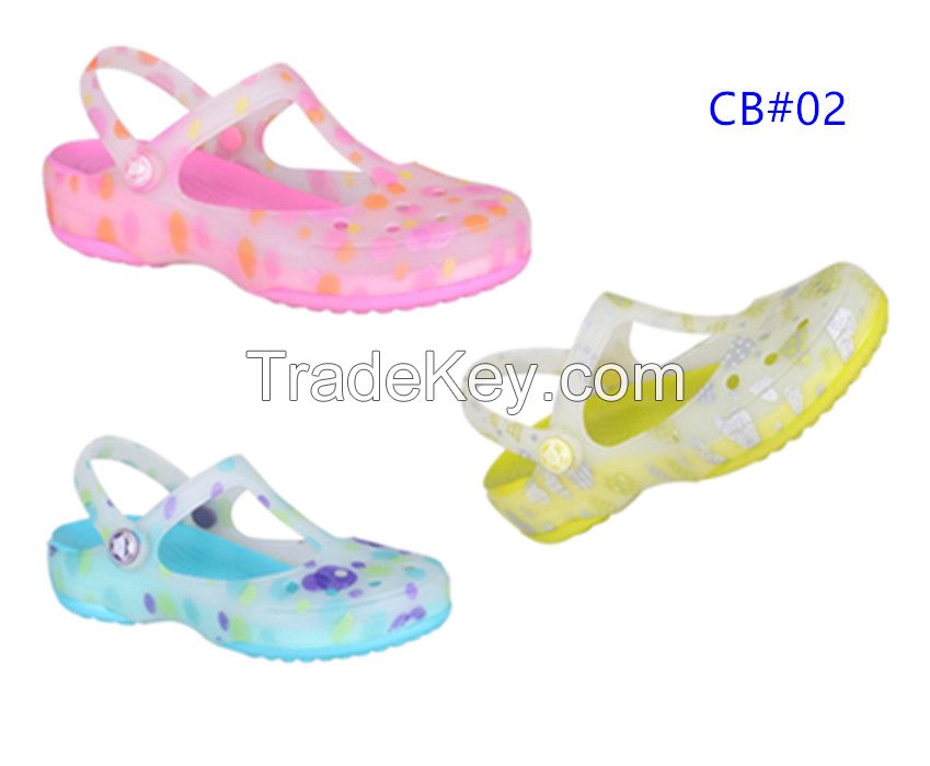 2016 summer cheap Plastic pvc upper new design fashion slipper shoes hot sale beach sandals EVA slippers latest design Childern's ballerinas