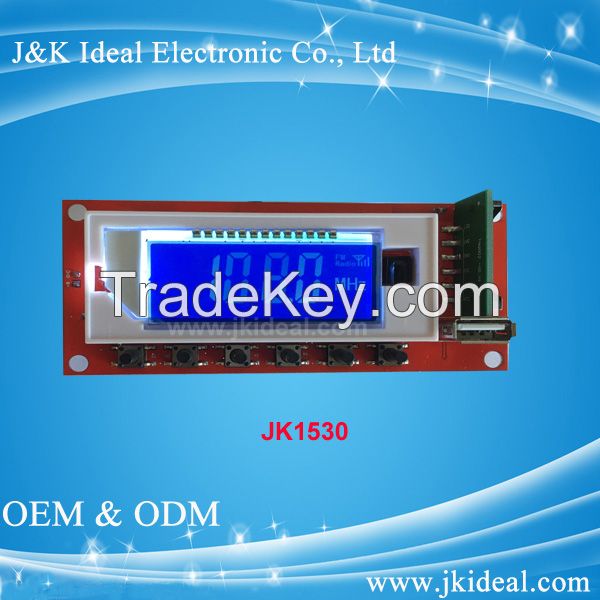 Bluetooth digital line in usb fm mp3 player decoder circuit board