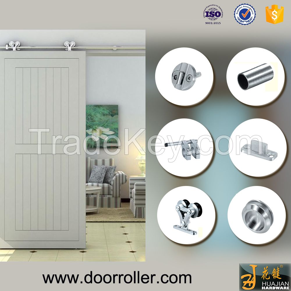 double open stainless steel industrial heavy duty sliding door track