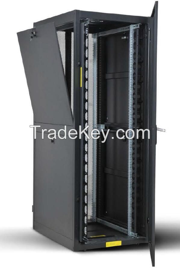 Economical 9&quot;  inch server rack with High-density vented door,
