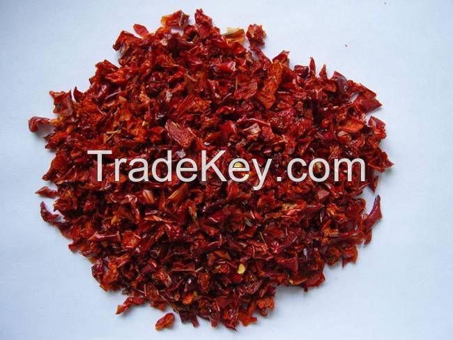 Air-dried/dehydrated red/green bell pepper